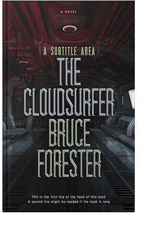 Pre Made Book Cover Cocoa Brown