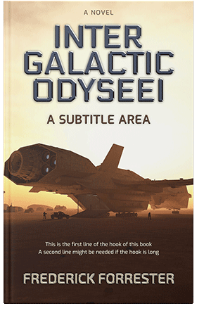 Pre Made Book Cover Albescent White