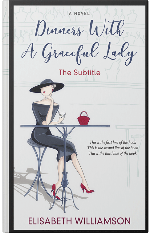 Front view of Premade Romance Book Cover - Gallery