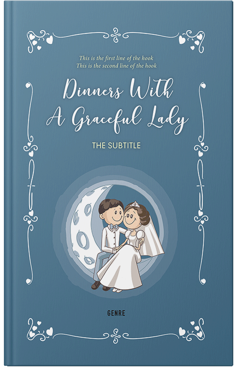 Front view of Horizon #642 - Premade Romance Book Cover