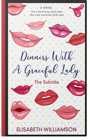 Pre Made Book Cover Chestnut Rose