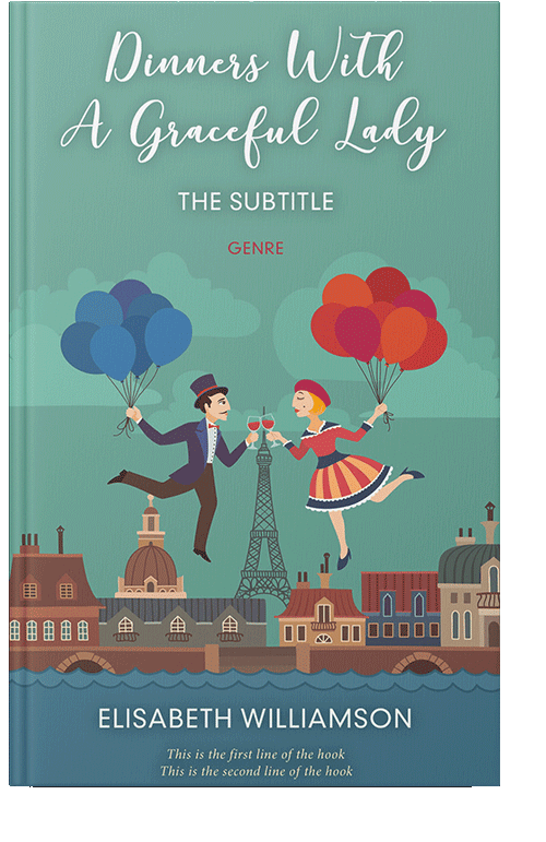 Front view of Patina #646 - Premade Romance Book Cover