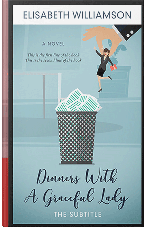 Pre Made Book Cover Jungle Mist