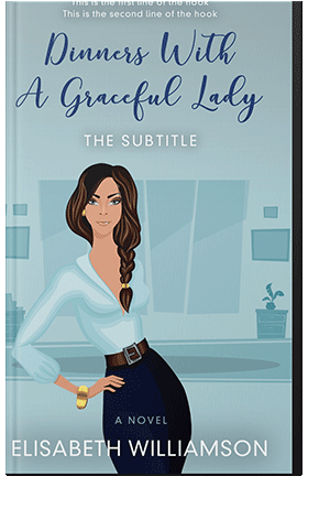 Pre Made Book Cover Jungle Mist