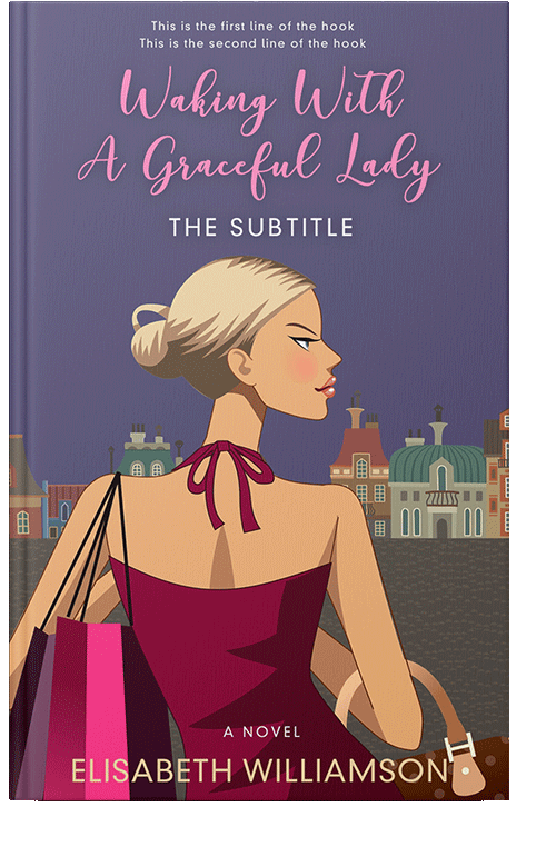 Front view of Mulled Wine #656 - Premade Literary Fiction Book Cover