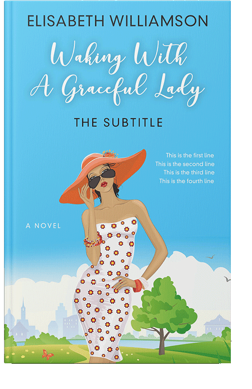 Front view of Stark White #657 - Premade Romance Book Cover