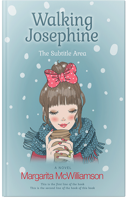 Front view of Premade Teen & Young Adult Book Cover - Jungle Mist