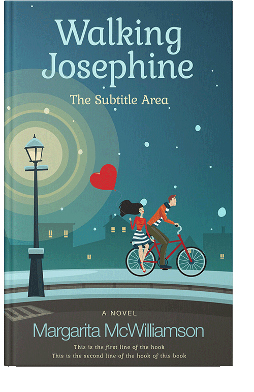 Front view of William #665 - Premade Romance Book Cover