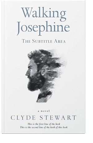 Pre Made Book Cover Pale Sky