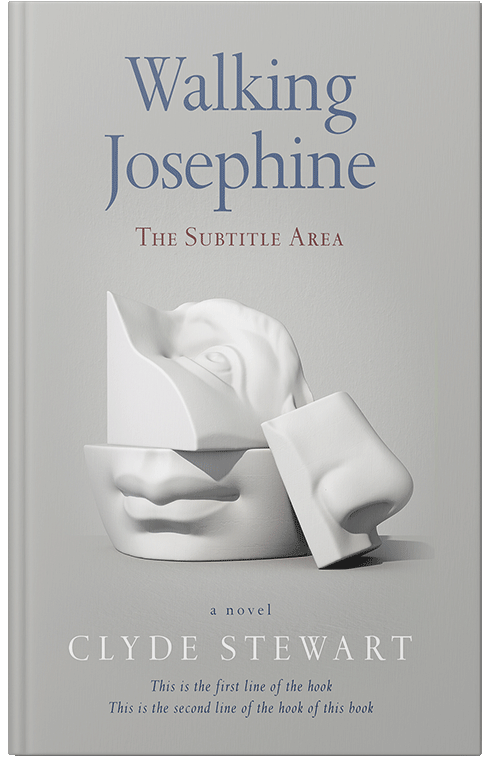 Front view of Premade Self-Improvement & Self-Help Book Cover - Celeste