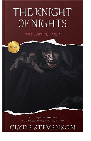 Pre Made Book Cover Aubergine