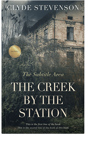 Pre Made Book Cover Outer Space