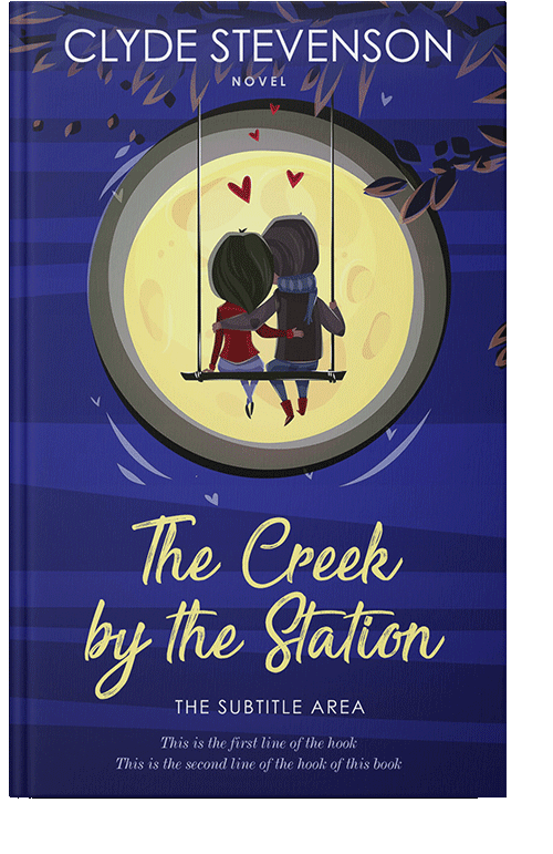 Front view of Astronaut #0707 - Premade Romance Book Cover | BookCoverZone