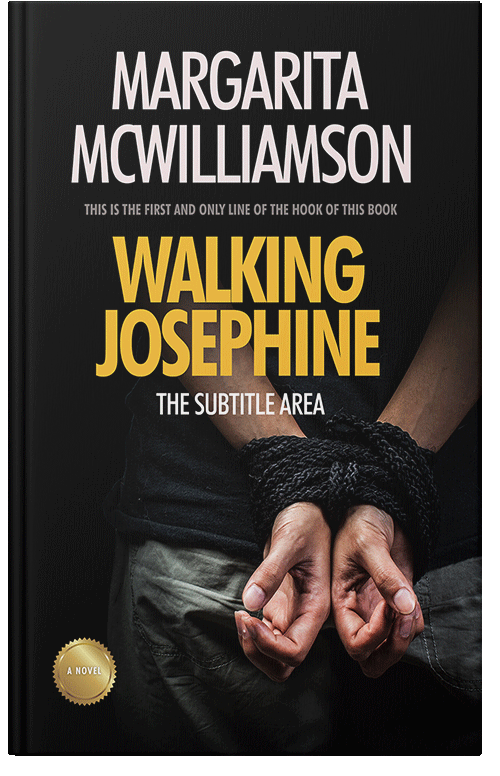 Front view of Cod Gray #722 - Premade Action & Adventure Book Cover