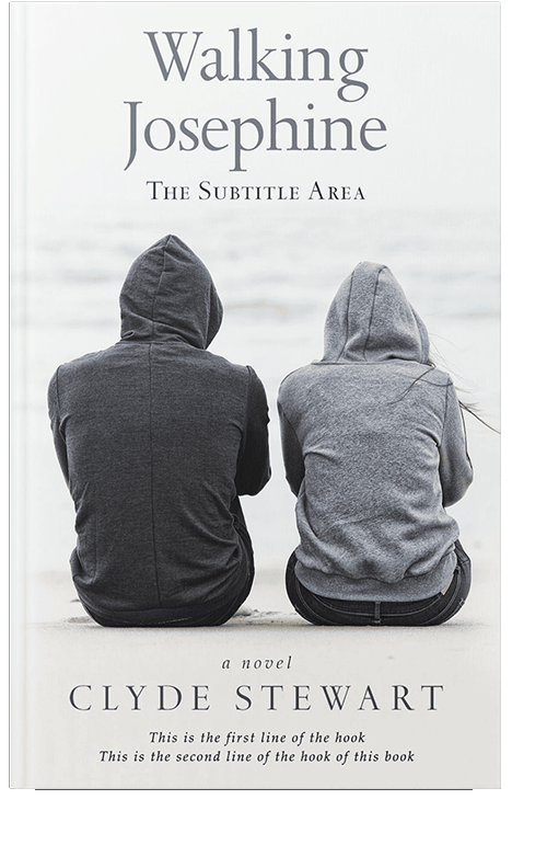 Front view of Gray Nurse #738 - Premade Romance Book Cover