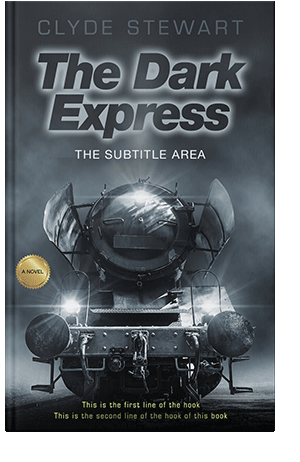 Pre Made Book Cover Outer Space