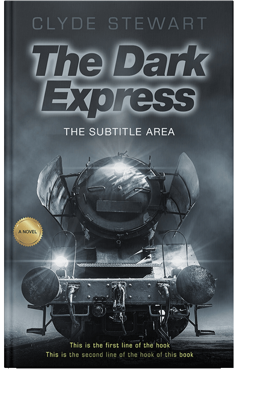 Front view of Outer Space #744 - Premade Mystery & Thriller & Suspense Book Cover