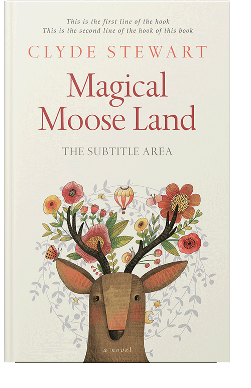 Front view of Linen #746 - Premade Nature Book Cover