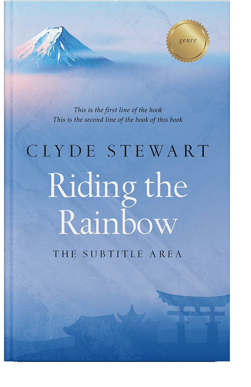 Front view of Chetwode Blue #752 - Premade Travel Book Cover