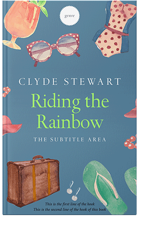 Pre Made Book Cover Horizon