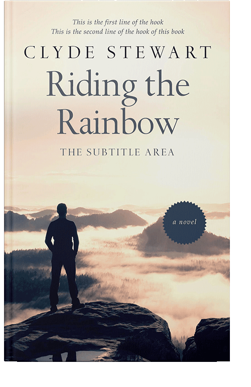 Front view of Stark White #756 - Premade Travel Book Cover