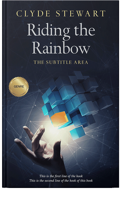 Front view of Ebony #759 - Premade Science & Nature Book Cover