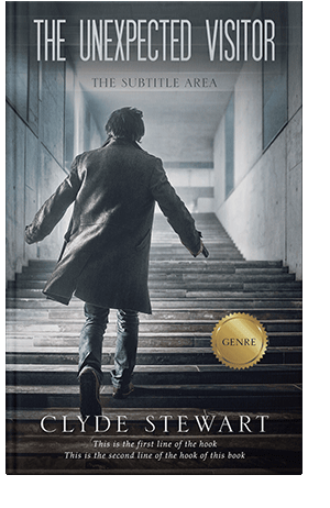 Pre Made Book Cover Outer Space