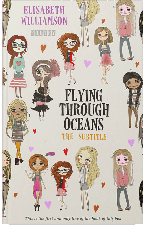 Front view of Satin Linen #775 - Premade Teen & Young Adult Book Cover