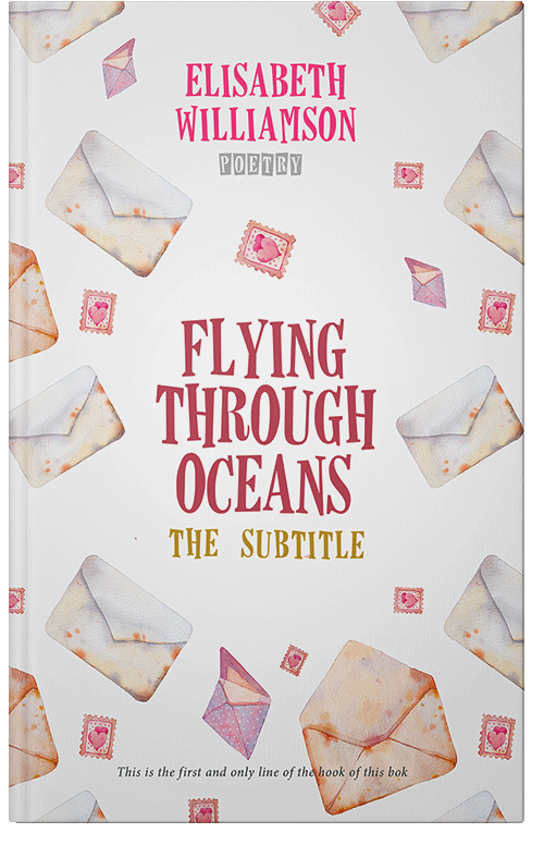 Front view of Ebb #777 - Premade Romance Book Cover