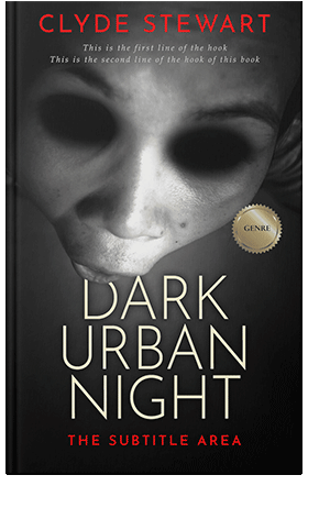 Pre Made Book Cover Cod Gray