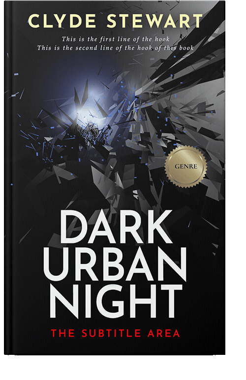 Front view of Cotton Seed #793 - Premade Surreal Book Cover