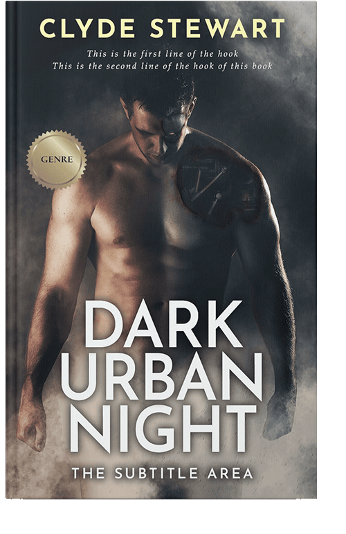 Front view of Bison Hide #794 - Premade Science Fiction Book Cover