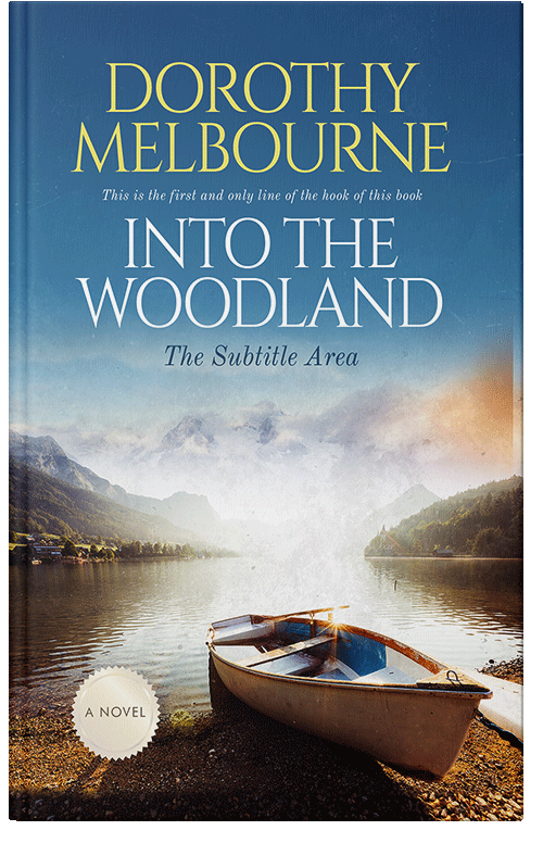 Front view of Premade Nature Book Cover - Tana