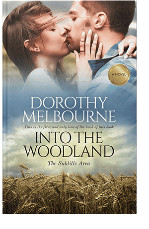 Pre Made Book Cover Soft Amber