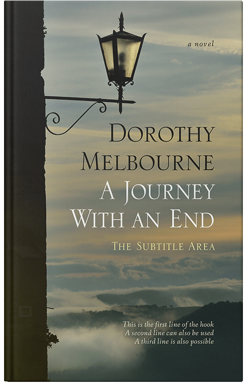 Front view of Premade Literary Fiction Book Cover - Bitter