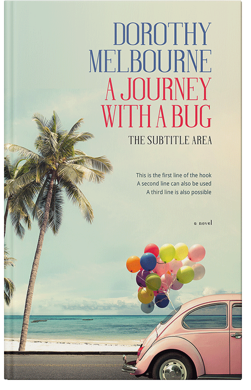 Front view of Premade Romance Book Cover - Periglacial Blue