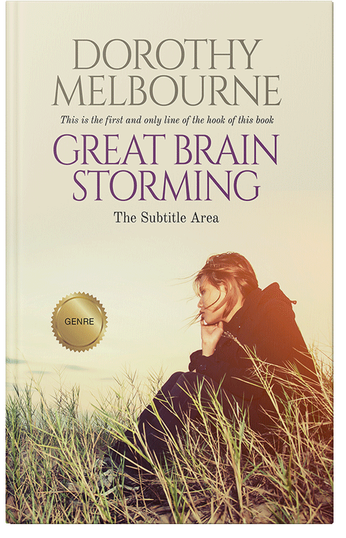 Front view of Premade Teen & Young Adult Book Cover - Wheatfield