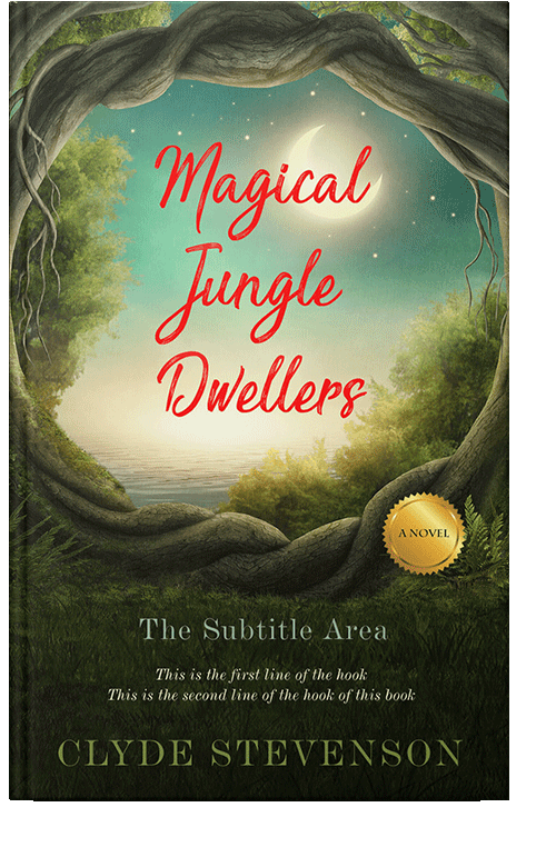 Front view of Straw #856 - Premade Fantasy Book Cover