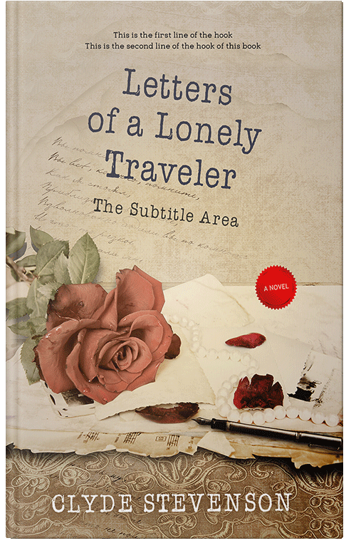 Front view of Premade Romance Book Cover - Vanilla