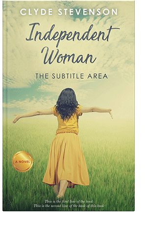 Pre Made Book Cover Pine Glade