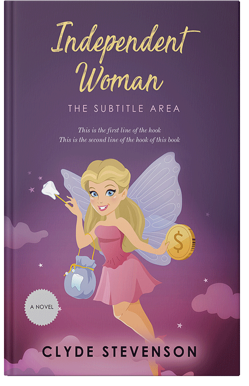 Front view of Voodoo #872 - Premade Chick Lit Book Cover