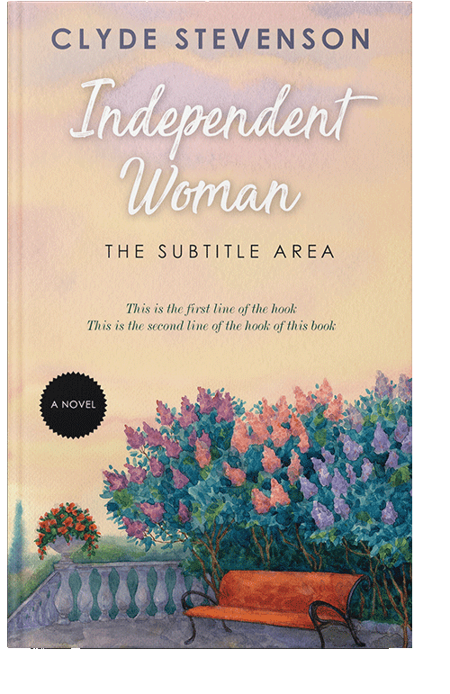 Front view of Grain Brown #873 - Premade Poetry Book Cover