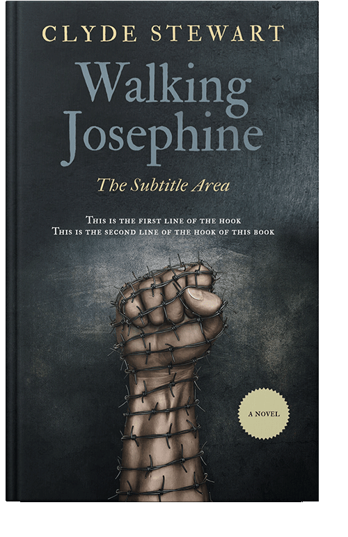 Front view of Shark #880 - Premade Apocalyptica Book Cover