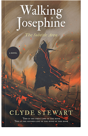 Pre Made Book Cover Tobacco Brown