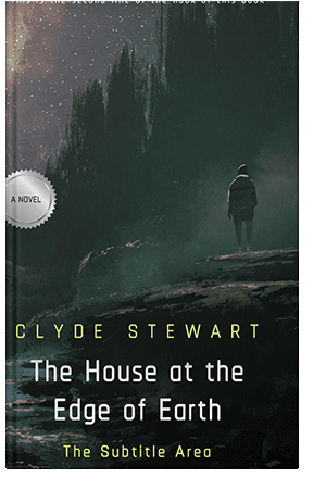 Pre Made Book Cover Outer Space