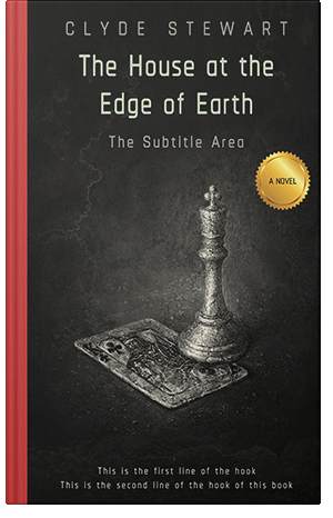 Pre Made Book Cover Log Cabin