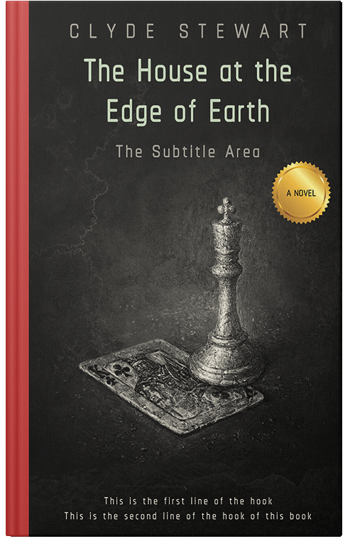 Front view of Premade Mystery & Thriller & Suspense Book Cover - Log Cabin