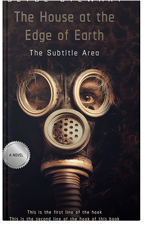 Pre Made Book Cover Black