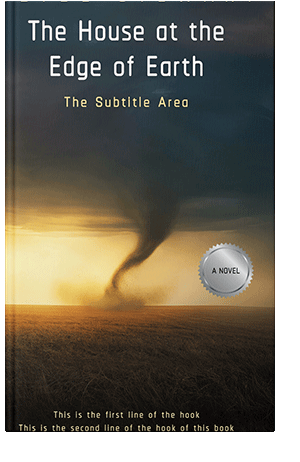 Pre Made Book Cover Harvest Gold