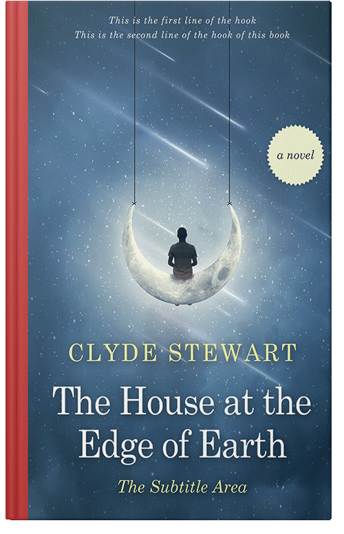 Front view of Premade Fantasy Book Cover - Bismark